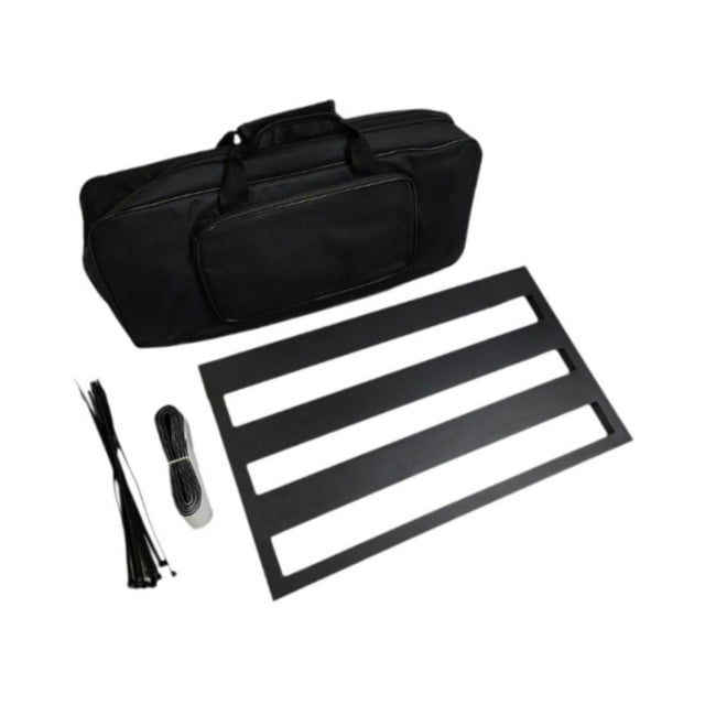 bedienty Pédalier de Guitare Universel pour Guitare Instrument de Musique Basse Noir G