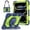 Navy+Yellow Green, variant on Dteck for iPad Pro 11 Case 5th Generation (M4) 2024 Case,360°Rotatable Kickstand,Kids Shockproof Cover with Pencil Holder & Shoulder Strap Case, Navy+Yellow Green
