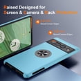 thumbnail image 5 of KOMI for Google Pixel 7 Pro Case, Slim Fit Case for Pixel 7 Pro with Invisible Ring Kickstand, [Military Grade Drop Tested] Dual Layer Shockproof Protective Phone Case for Pixel 7 Pro 6.7", Blue, 5 of 5