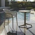 thumbnail image 2 of Omax Decor Atra Resin Patio Dining Chair in Coffee - (Set of 2), 2 of 4