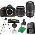 thumbnail image 1 of Cámara Réflex Digital NIKON D5200 DX - Versión Internacional + Lente AF-P 18-55 Mm + VR 55-300 Mm + KIT de Inicio + Trípode, 1 of 1
