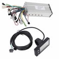 thumbnail image 3 of Kit de controlador sin escobillas para bicicleta eléctrica, scooter, pantalla LCD a prueba de agua (1000 W, 48 V), 3 of 14