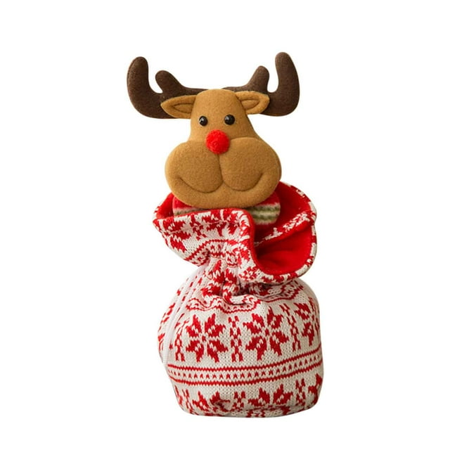 Christmas Decorations Childrens Gifts Gift Bag Tote Bag Bundle Pocket