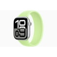 thumbnail image 1 of Restored Apple Watch Series 10 GPS + Cellular 46mm Silver Aluminium Case with Northern Lights Solo Loop - Large Band (Refurbished), 1 of 5
