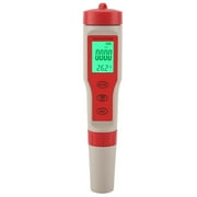 Mgaxyff Water Tester, Portable Water Quality Tester,4 in 1 Portable Digital TDS PH EC TEMP Meter Water Quality Tester Purity Test Pen
