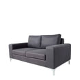 thumbnail image 4 of Love Seat Kama 2 Kessa Muebles Gris 160 x 73 x 95 cm, 4 of 4