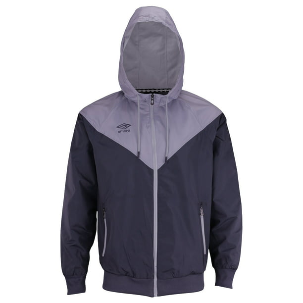Umbro Men's Full Zip Lightweight Woven Jacket, Color Options