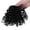 Black, variant on Happydeer Women Curly Black Wig Heat Resistant Hairpiece Natural Bang Hair Extensions