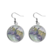 thumbnail image 1 of Montados de ganso Pendientes pendientes de plata colgantes joyas señora Unbranded M, 1 of 3