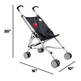 thumbnail image 5 of Umbrella Doll Stroller Denim, 5 of 7