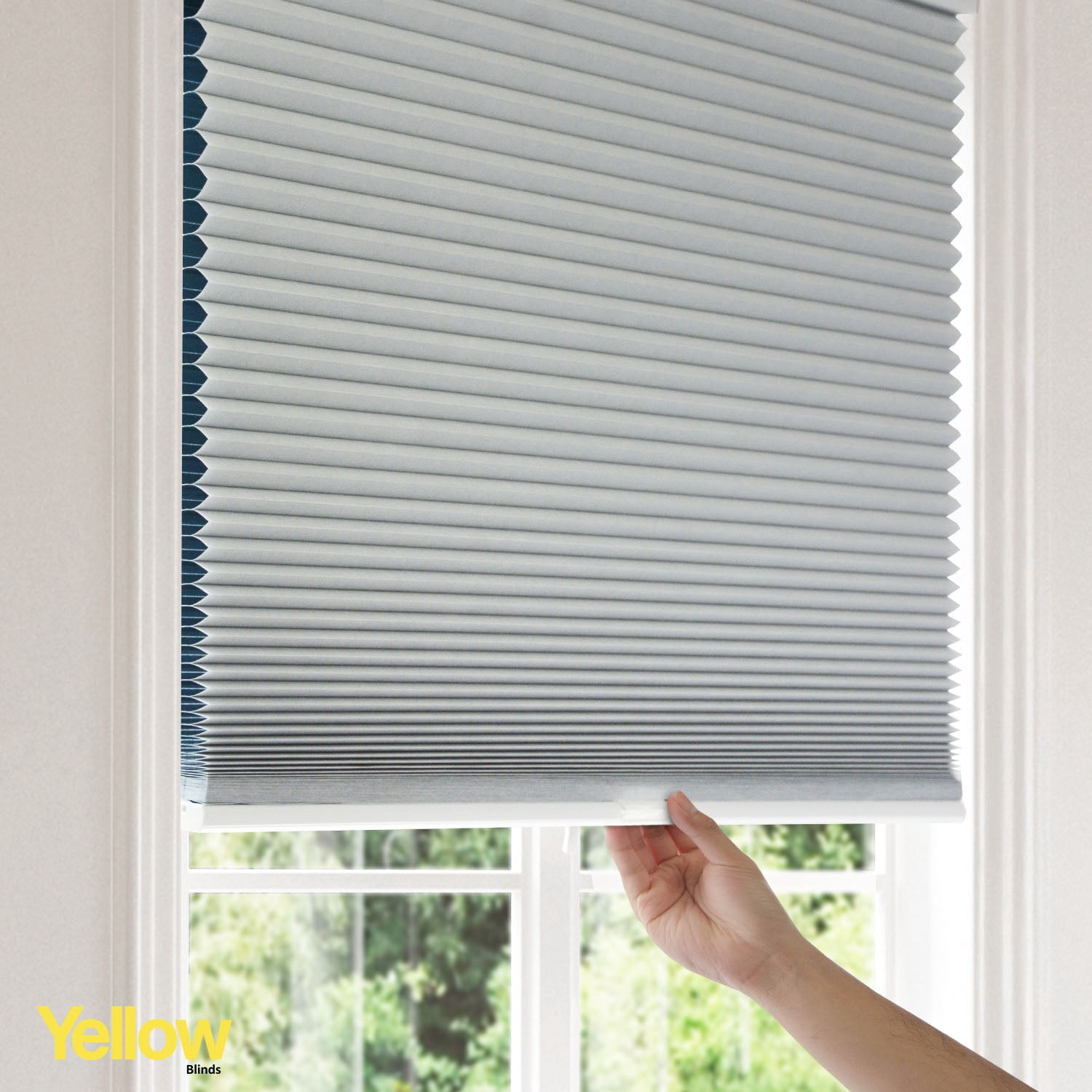 Cordless Honeycomb Cellular Shade Skyline Blackout - 22.5"W X 48"L