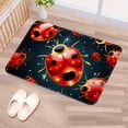 thumbnail image 5 of Ladybird Polyester Non-Slip Office Mat & Kitchen Rug, Machine Washable Door Mats, 5 of 6