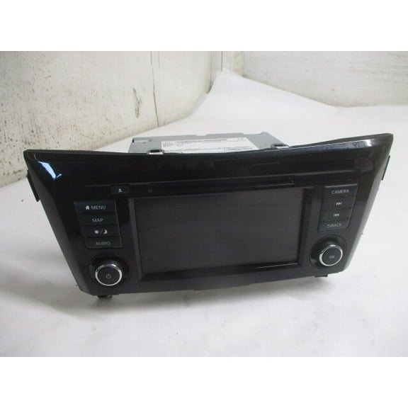 Pre-Owned 18 19 20 Nissan Rogue Single Disc CD Navigation Player Radio Stereo OEM LKQ - Verify Specific Vehicle Fitment In Description - (Good)