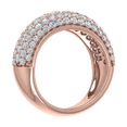thumbnail image 2 of 1.80 Carat Diamond Wedding Band Ring in 14K Rose Gold (Ring Size 6), 2 of 4