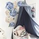 thumbnail image 3 of Pegatinas de pared con diseño de peonías y rosas, ideal como decoración para guarderías, regalo para el hogar., 3 of 8