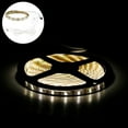 thumbnail image 2 of RisingPro Éclairage sous Armoire Intelligent à Intensité Réglable 5V USB Bande Lumineuse LED à Détecteur de Mouvement Ruban Adhésif Flexible pour Garde-Robe Escaliers Armoire de Cuisine, 2 of 5