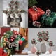 thumbnail image 5 of Ramo de flores de acebo y ramas de pino artificiales Laklulu de 10 piezas para Navidad, 5 of 5