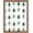 Green, Pattern 3, variant on ODIKA 6'x9' Machine Washable Non-Slip Area Rug, Festive Pine Grove Illustration Featuring Whimsical Snowflake Motifs High Traffic Rug, Brown, 732016