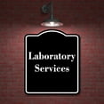 thumbnail image 2 of Laboratory Services BLACK Aluminum Composite Sign 20''x24'', 2 of 9