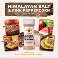 thumbnail image 4 of Himalayan Salt & Pink Peppercorn Finisher by Flavor God, Pack of 2 - Premium All Natural & Healthy Spice & Seasoning Blend for Beef & Chicken - Zero Carbs, Great Flavor Spices and Seasoning Gift, 4 of 6