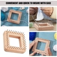 thumbnail image 5 of Diy Knitting Loom Wood Weaving Loom Scarf Hat Making Tool Scarf Weaving Loom, 5 of 6
