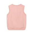 thumbnail image 2 of LittleSpring Pink Vest for Girls Sleeveless Jacket Lightweight Cotton Vest 3T Toddler Kids Waistcoat Cartoon Bunny, 2 of 7