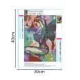 thumbnail image 2 of 5D DIY Diamond Painting Stitch Cross Stitch Fairy Bardefly Bordado Pintura Mosaic Craft Home Decor Picture GeweYeeli JJ13325-00, 2 of 7