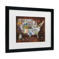 thumbnail image 2 of Trademark Fine Art 'USA License Plate Map on Wood' Canvas Art by Masters Fine Art, 2 of 4