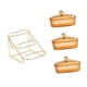 thumbnail image 4 of Soporte para frutas en varios niveles, organizador de refrigerios con soporte, plato versátil y moderno para frutas secas estilo B 3 cuadrículas, 4 of 7