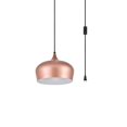 thumbnail image 3 of Living District LDPG2003HG Nora 1 Light Plug-In Pendant, Honey Gold, 3 of 4