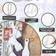 thumbnail image 3 of 30Pcs White Plastic Scratch Ticket Scratcher Tool Card Scraper Scratch Off Tool Keyring Ticket Scratcher for Label,Film, 3 of 6