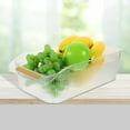 thumbnail image 6 of HOOWIFFY Refrigerator Organizing Box White 1Set 13X7.3X4In, 6 of 8