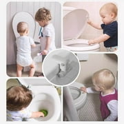 Baby Toilet Safety Locks (White)| Childproof Toilet Seat Lock | Baby Safety Products | Baby Proofing Kit | Prevents Toddlers from Opening Toilet Lids | 3M Adhesive and Tool-Free Installation