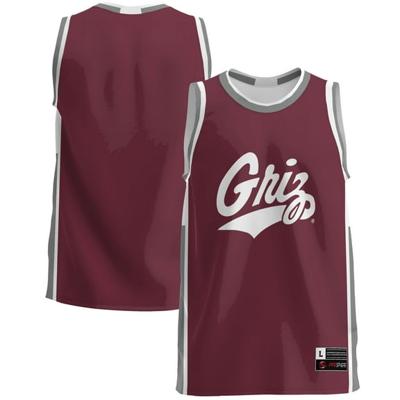 Men's GameDay Greats  Maroon Montana Grizzlies  Lightweight Basketball Jersey