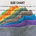thumbnail image 4 of TITAKING Anti-Slip Socks for Kids and Adults, Trampoline Socks, Non-Slip Sole, Set of 10 Paires, 4 of 6