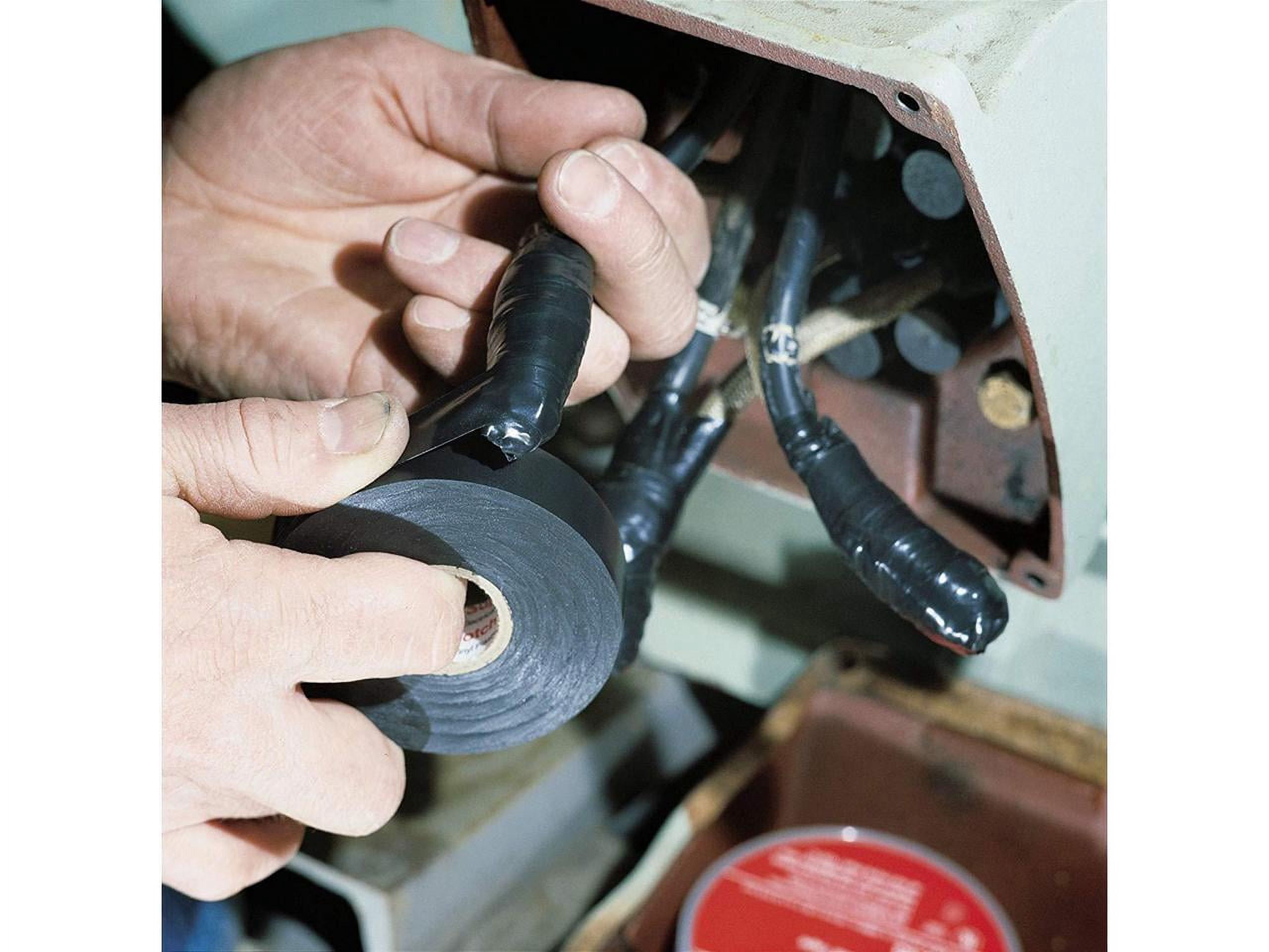 Scotch Super 33 Plus Vinyl Electrical Tape Black, Pack of 10