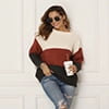 Multiway Color Block Sweater