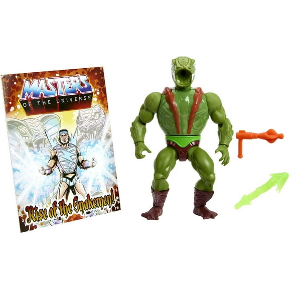 Masters of the Universe Origins Rise of Snake Men Armoe He-Man Action Figure & Accessory (5.5 inch)