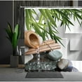 thumbnail image 3 of Spa r Shower Curtain Asian Zen Massage St with Herbal Oil and Scent Candles Fabric Bathroom r Multiple Size With Hook, 3 of 6