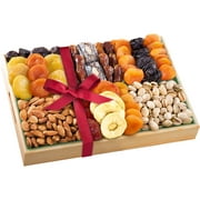 Golden State Fruit Gourmet Deluxe Dried Fruit and Nut Assortment Gift Set, 20 oz, 1 Pack