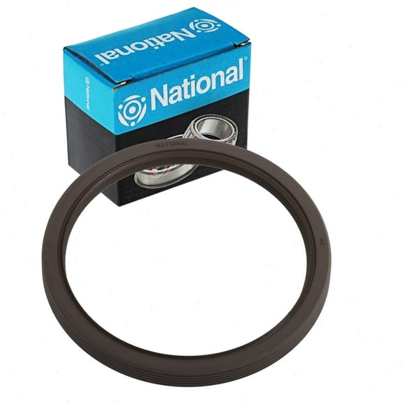 National Rear Engine Crankshaft Seal compatible with Ford Explorer 1996-2010 - Viton Material