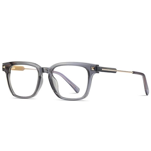 Mens Box Frame Glasses Anti Blue Light Radiation Ultraviolet Protection PC Lens Full Rim Eyewear Personality Fashion