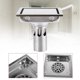 thumbnail image 3 of CHAO Desagüe de piso cuadrado de 110 mm, acero inoxidable 304 con filtro de pelo para azulejos, antiobstrucción, antiolor, cocina, baño, gran diámetro, inodoro, balcón, 3 of 4