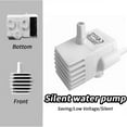 thumbnail image 4 of BeesClover Cat Water Fountain Pump, Pet Water Fountain Pump Replacement, USB Powered Adjustable DC Motor Mini Cat Water Dispenser Accessories, for Multiple Pet Fountain, 4 of 7