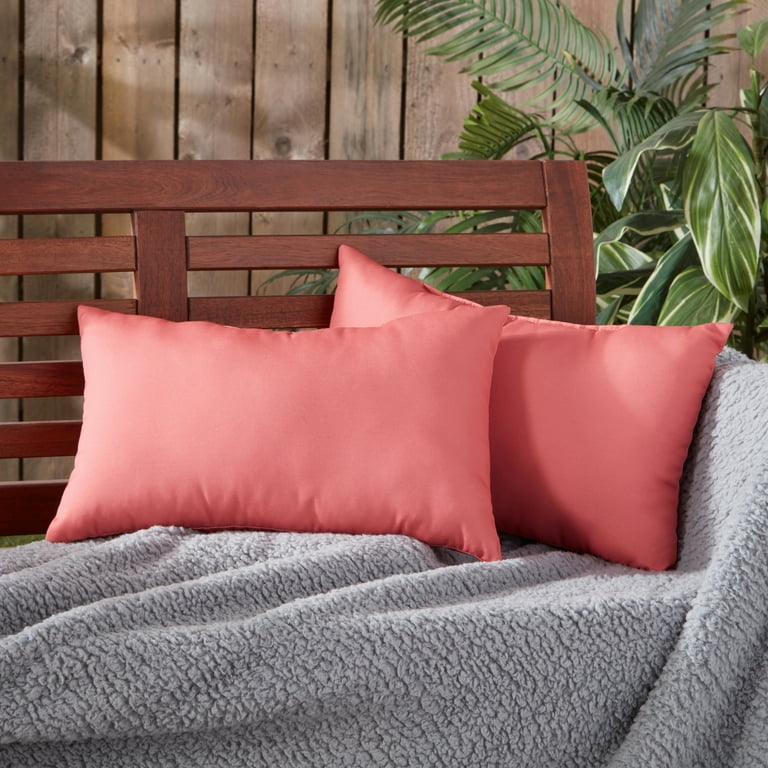 Coral throw pillows walmart hotsell