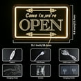 thumbnail image 3 of Open Signs for Business, Light Up LED Neon Open Sign for Business Window Lighted Open Lights with Dimmer for Retail Bar Cafe Bakeries Barber, 3 of 4