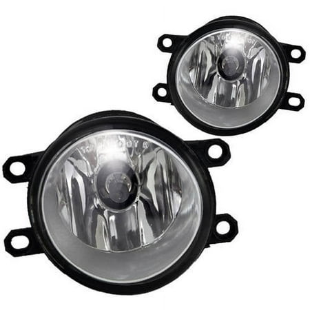 Fog Light For 10-14 Lexus RX450H Clear Lens, Pair