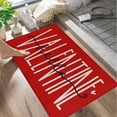 thumbnail image 5 of PEONAVET Valentine Bathroom Rug, Red Heart Bath Mat Non-Slip Absorbent Washable Bath Rug for Home Decor, 5 of 6