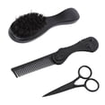 thumbnail image 3 of Beard Modeling Set, Ergonomic Beard Grooming Beard Set Folding Comb  For Man For Dad, 3 of 8