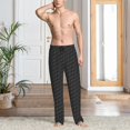 thumbnail image 2 of Gaeub golf balls Print Mens Pajama Pants,Lounge Pants With Pockets And Drawstring-XX-Large, 2 of 6